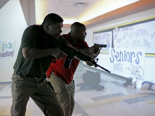 Border patrol VirTra training