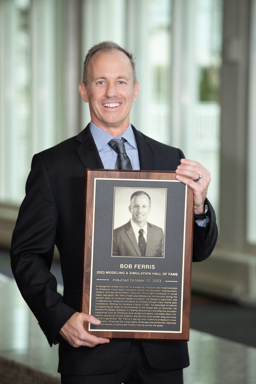 Bob Ferris receiving NCS Hall of Fame 2023 award