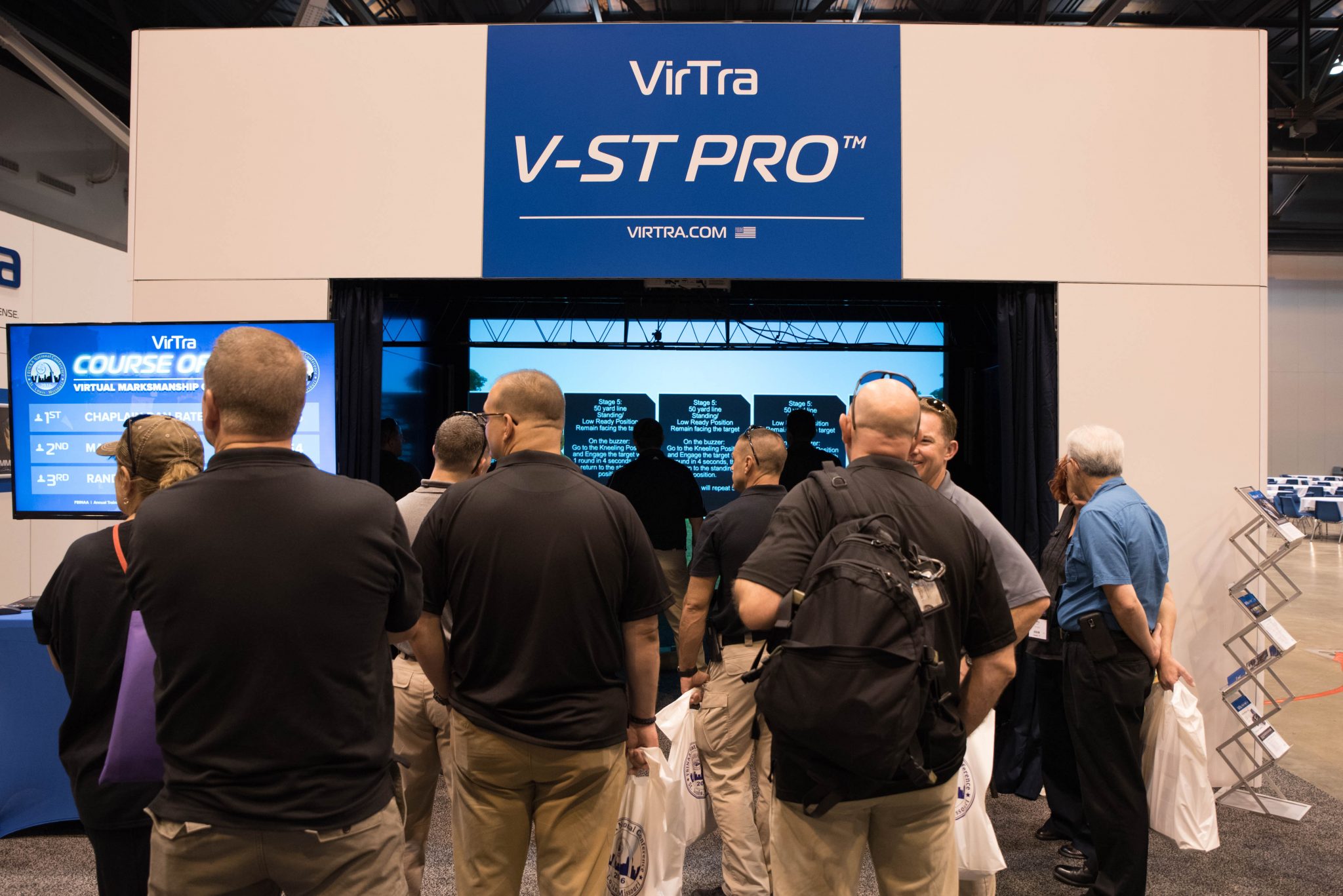 VirTra hosted the Virtual Marksmanship Shooting Competition